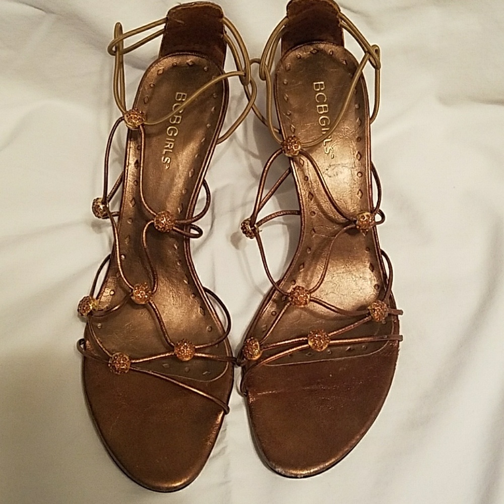 BCBGirls Bronze as 8 heels